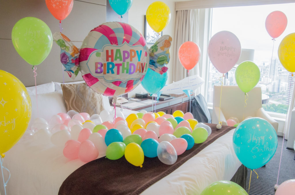 ホテルでキャンディサプライズ