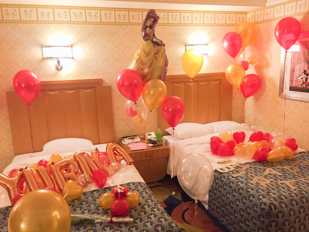 ホテルバルーンサプライズ装飾
